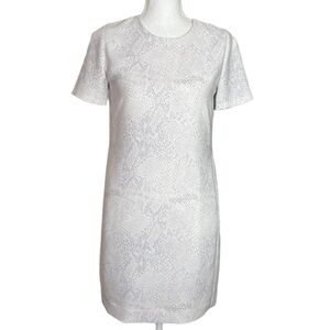 Aritzia Babaton Patricio Snakeskin Print Dress